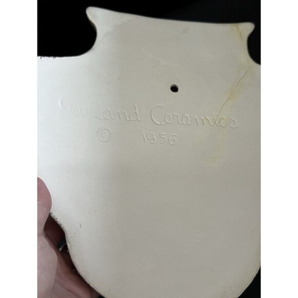 1956 Iridescent Ceramic Sconce W/ Gold Trim 18" LONG TOTAL - Picture 9 of 15